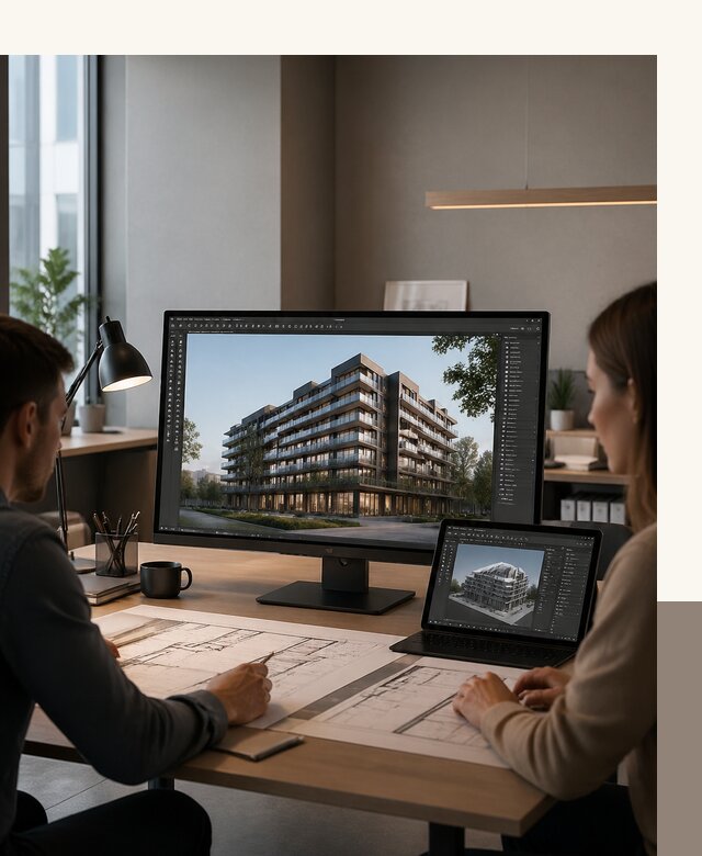 3D визуализация архитектуры и объектов строительства в Краснокамске